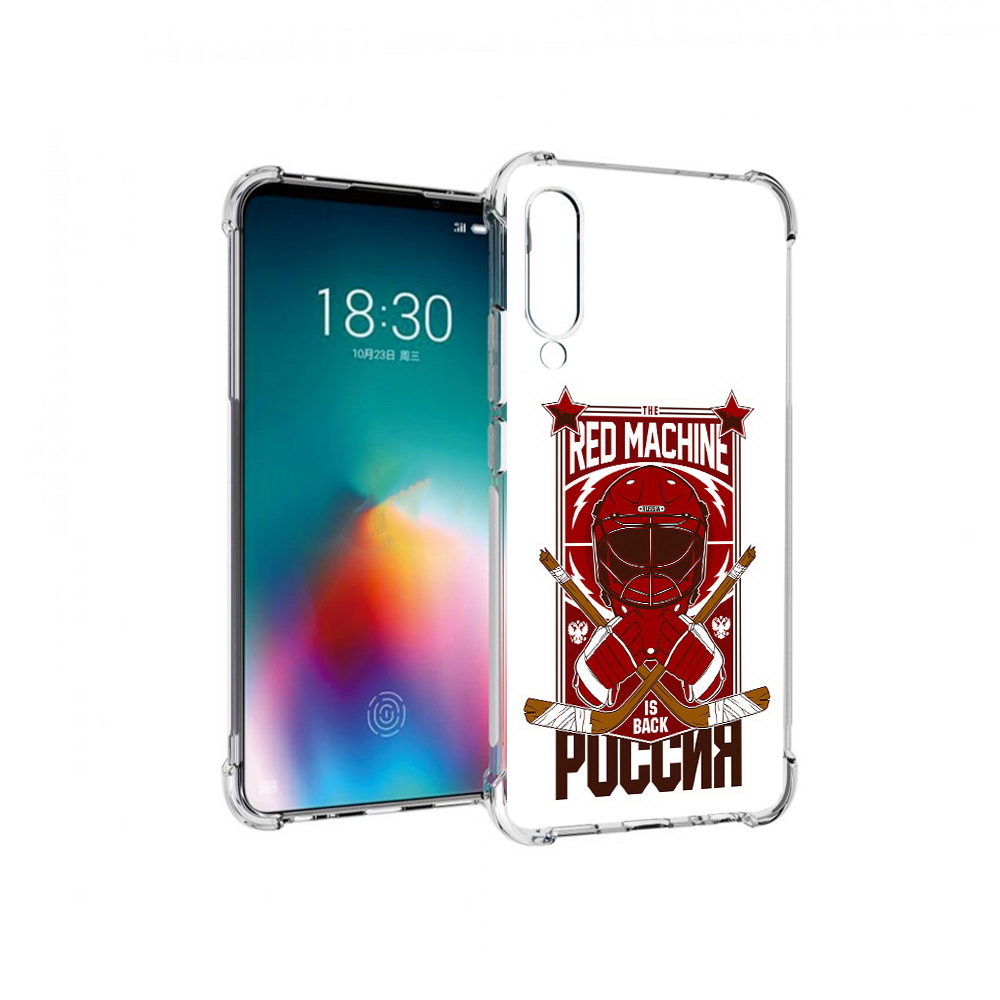 Чехол MyPads Tocco для Meizu 16T хоккей россия (PT144619.90.666)