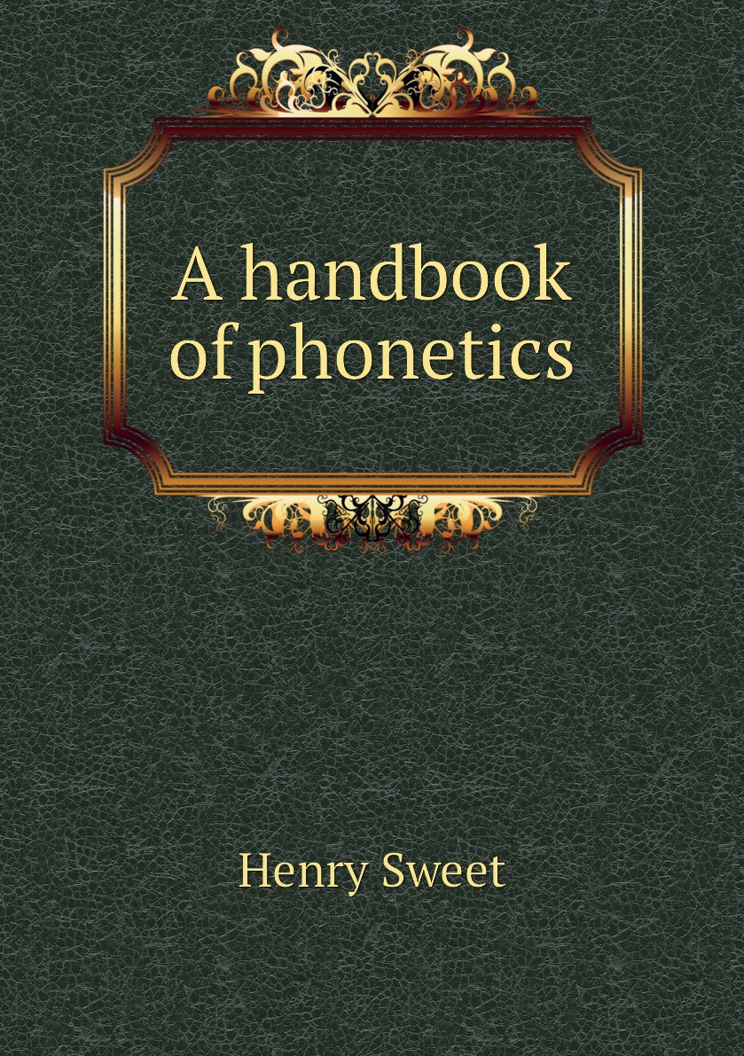 

A handbook of phonetics