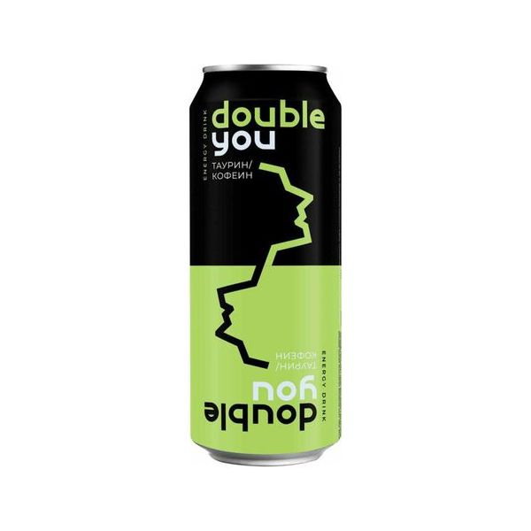 

Энергетический напиток Double You газированный 450 мл