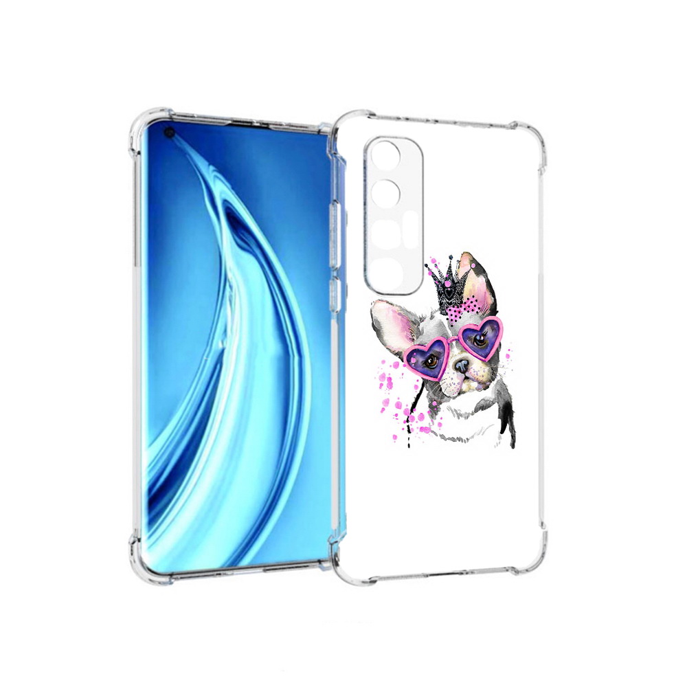 

Чехол MyPads Tocco для Xiaomi Mi 10S принцесса (PT226949.296.558), Прозрачный, Tocco