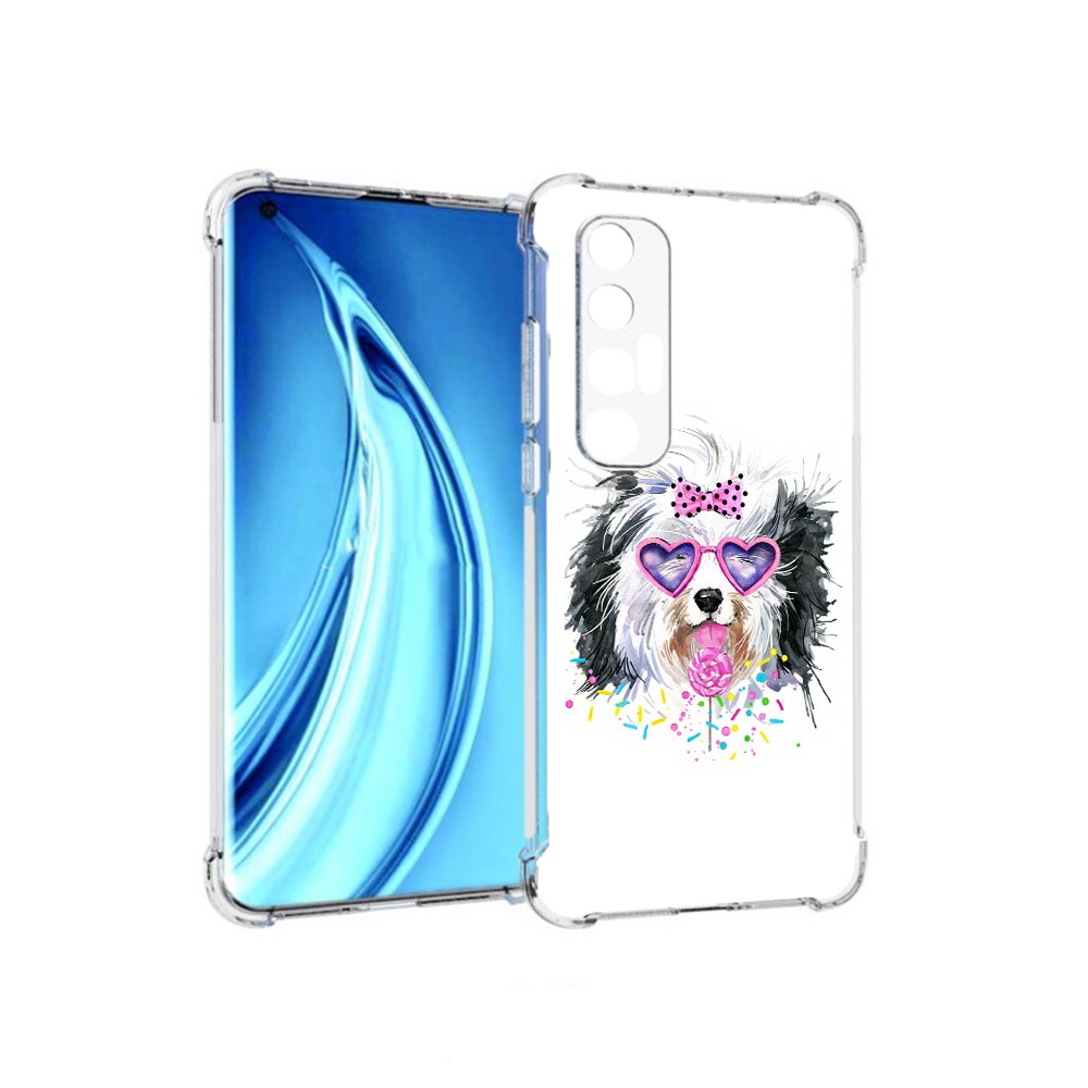 

Чехол MyPads Tocco для Xiaomi Mi 10S пушистик (PT226949.296.559), Прозрачный, Tocco