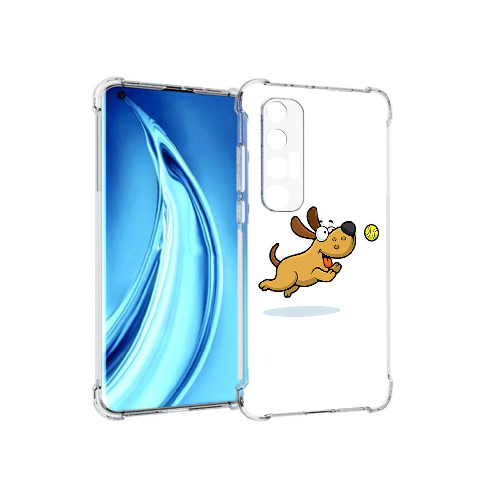 

Чехол MyPads Tocco для Xiaomi Mi 10S пёсик (PT226949.296.563), Прозрачный, Tocco