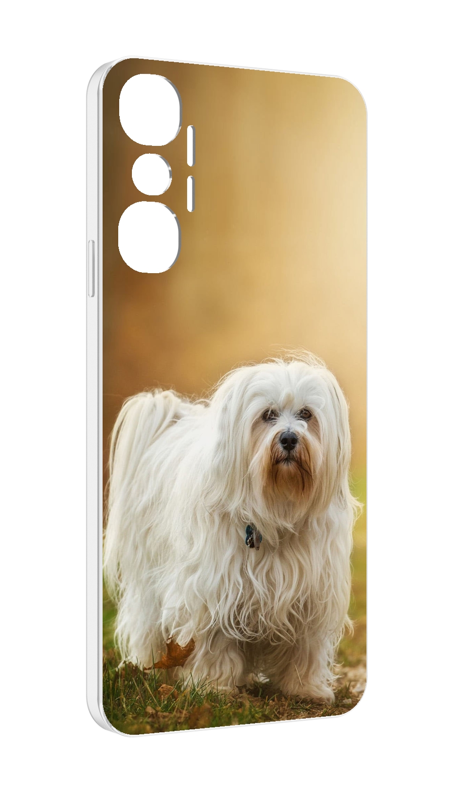 

Чехол MyPads гаванскии бишон для Infinix Hot 20 4G, Прозрачный, Tocco