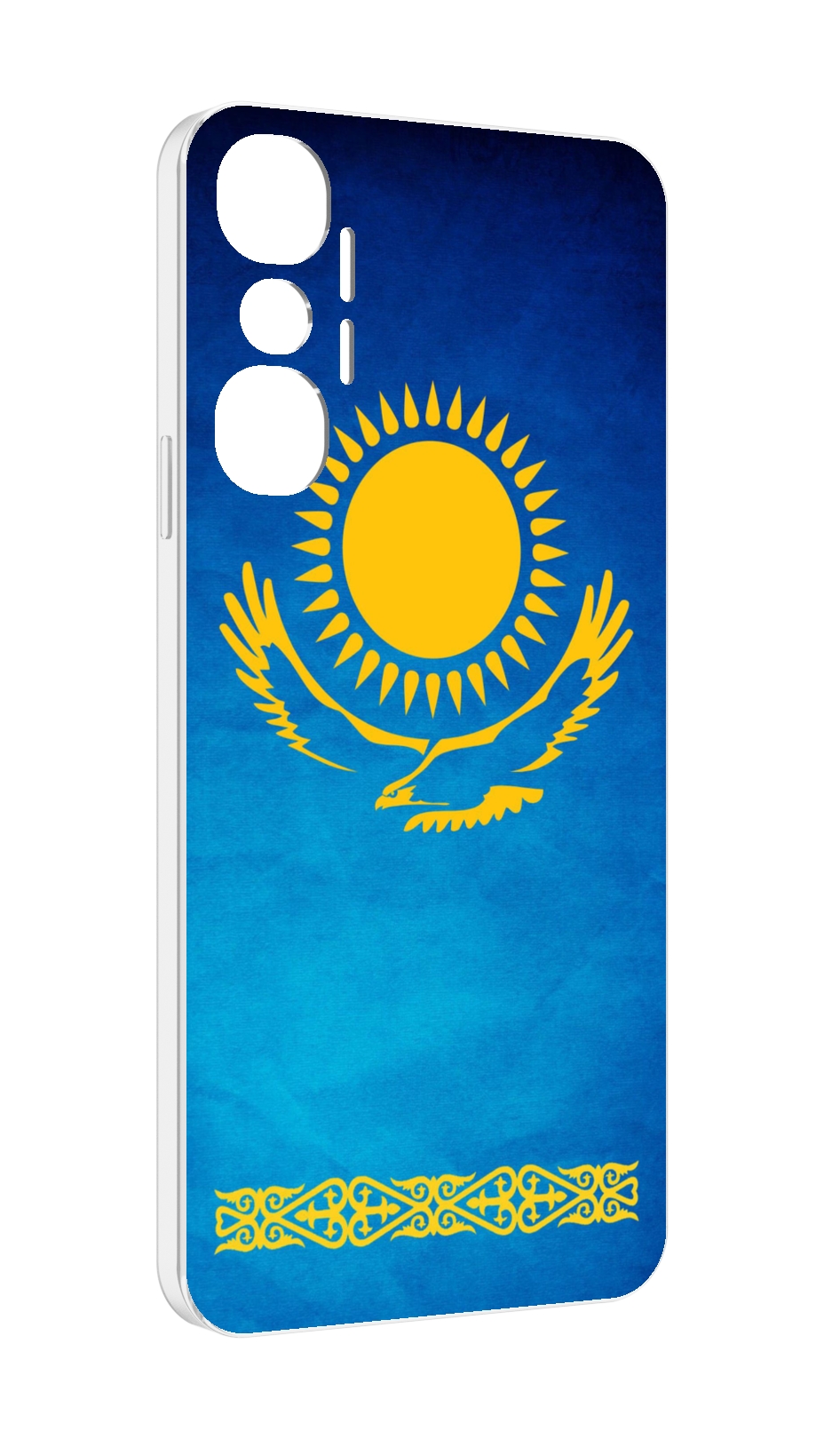 

Чехол MyPads герб и флаг казахстана для Infinix Hot 20 4G, Прозрачный, Tocco
