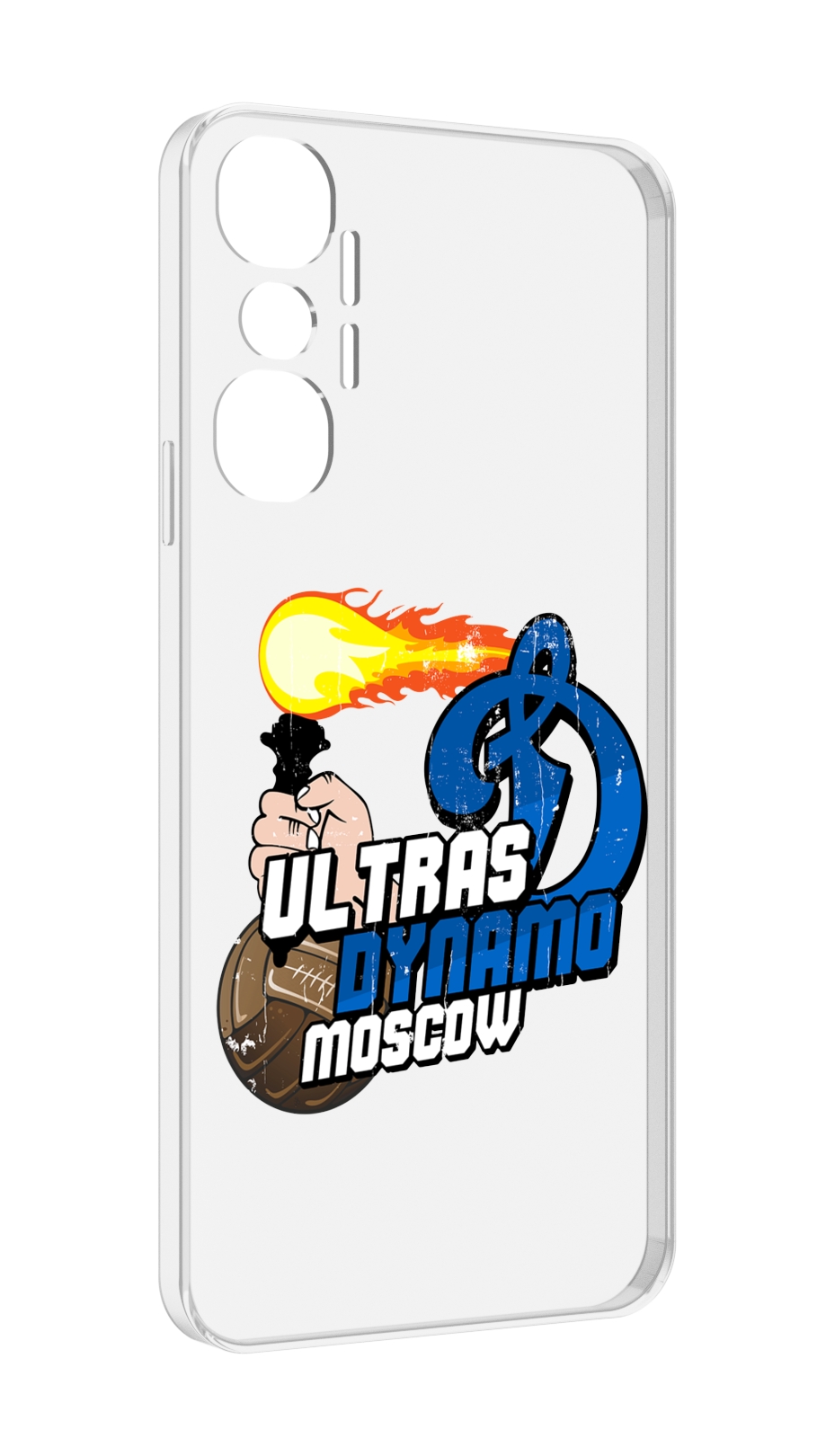 

Чехол MyPads ФК Динамо для Infinix Hot 20 4G, Прозрачный, Tocco