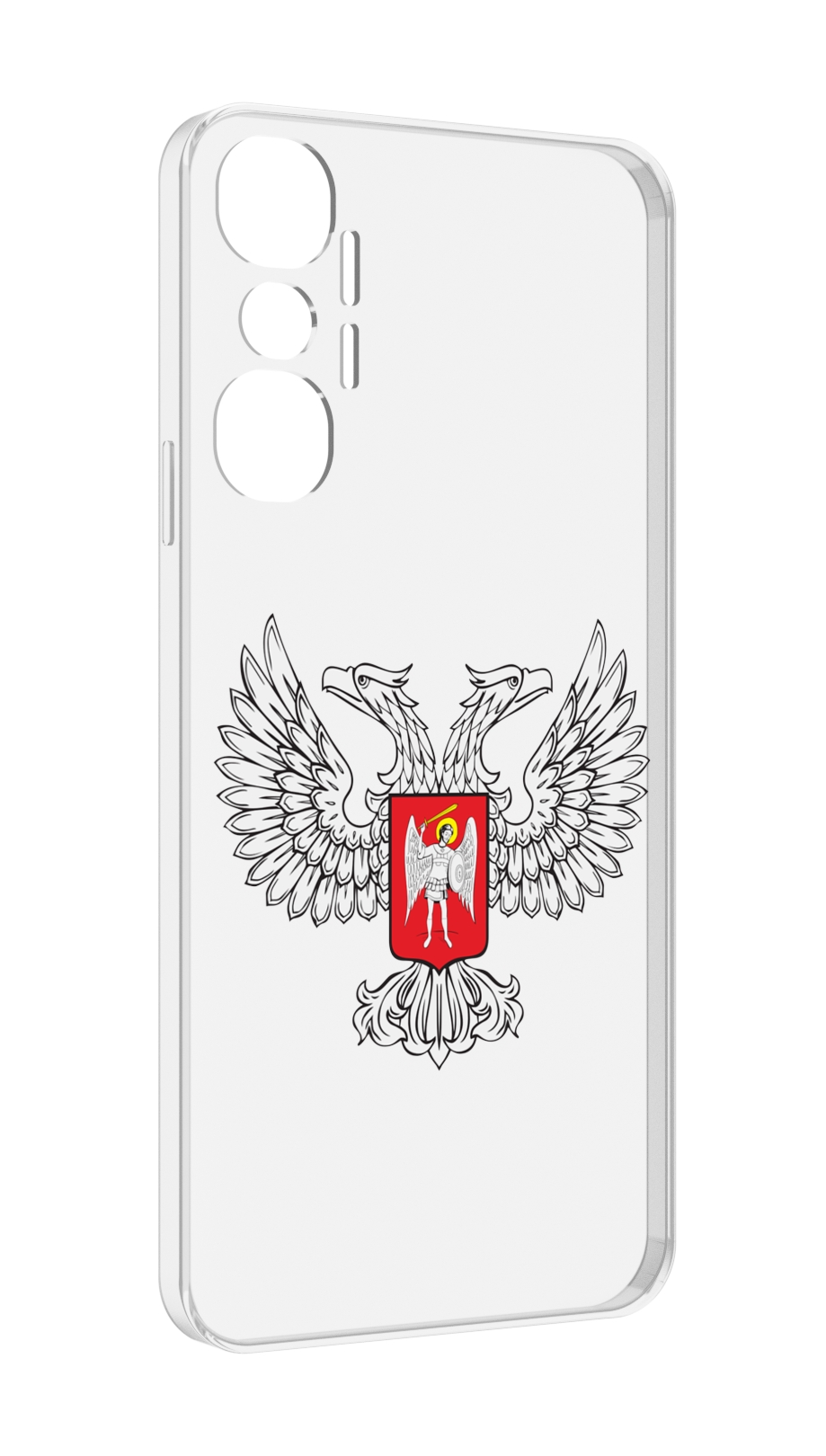 

Чехол MyPads герб-ДНР-донецкая-народная-республика для Infinix Hot 20 4G, Tocco
