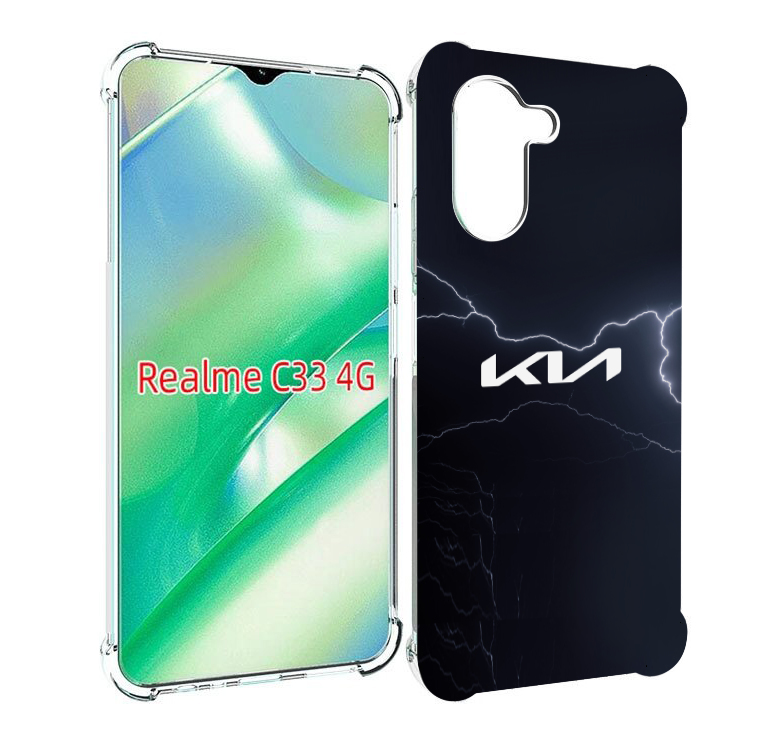 

Чехол MyPads kia 2 для Realme C33 4G, Прозрачный, Tocco