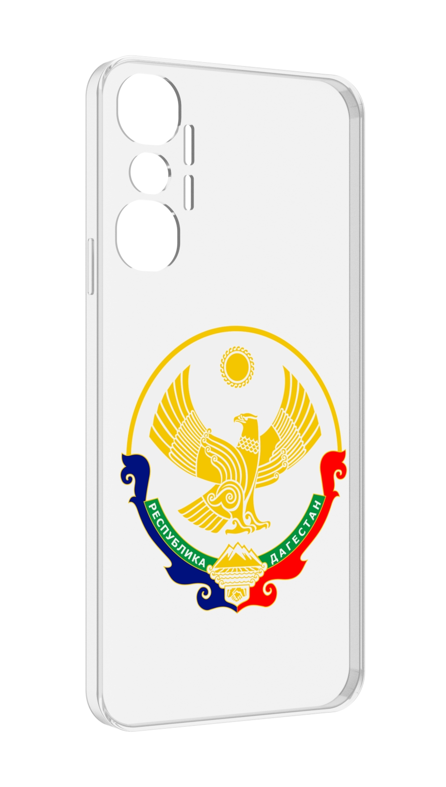 

Чехол MyPads герб-дагестан-махачкала для Infinix Hot 20 4G, Прозрачный, Tocco