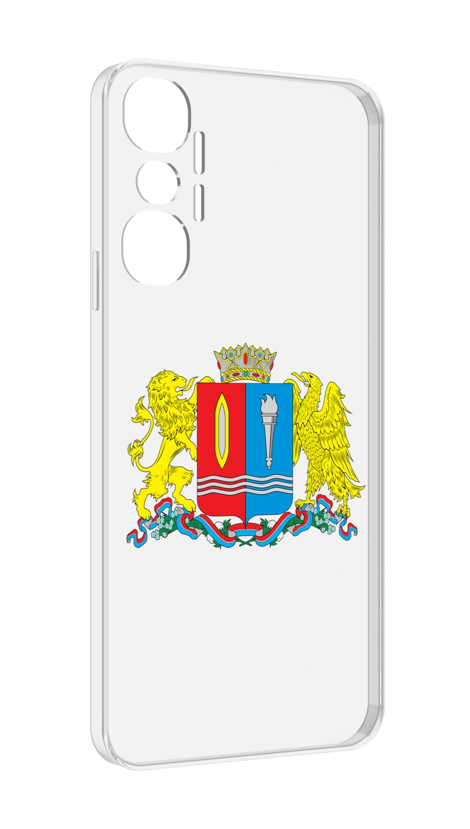 

Чехол MyPads герб-иваноскои-области для Infinix Hot 20 4G, Прозрачный, Tocco