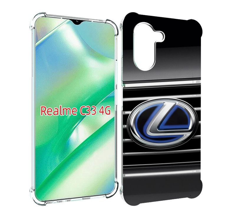 

Чехол MyPads lexus-2 для Realme C33 4G, Прозрачный, Tocco