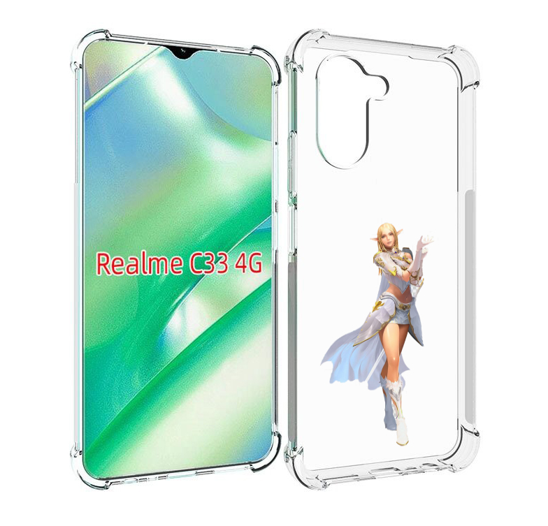 

Чехол MyPads lineage для Realme C33 4G, Прозрачный, Tocco