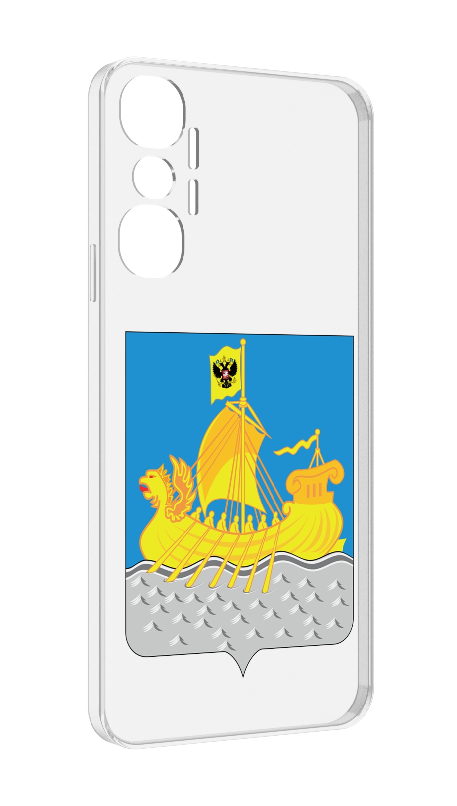 

Чехол MyPads герб-косромская-область для Infinix Hot 20 4G, Прозрачный, Tocco