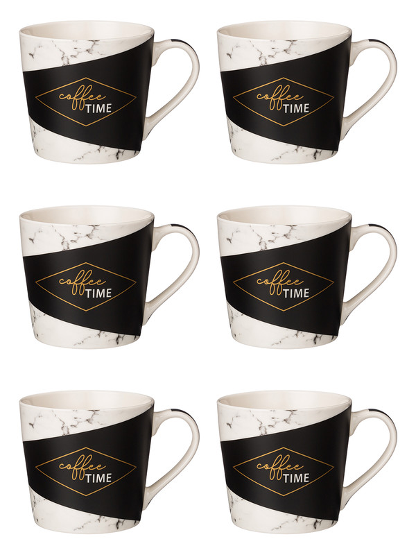 

Набор кружек 6 шт Lefard Coffemania 400 мл 260-643