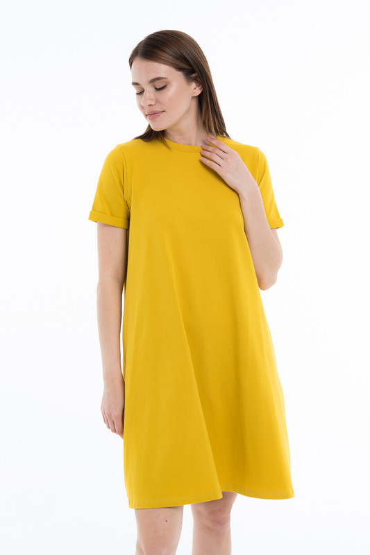 

Платье женское LIOLI UPL100505CITY желтое 44 RU, UPL100505CITY