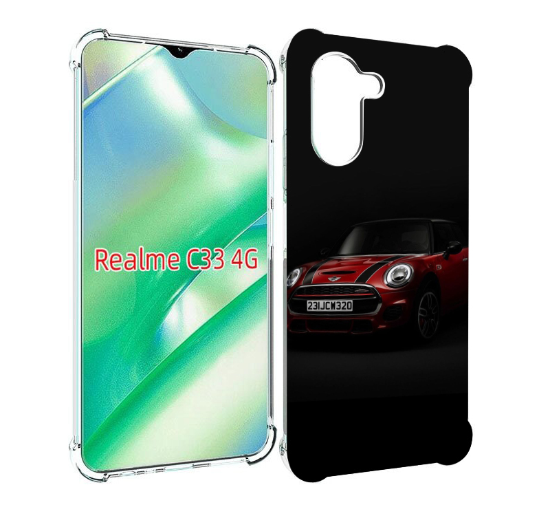 

Чехол MyPads mini 4 для Realme C33 4G, Прозрачный, Tocco