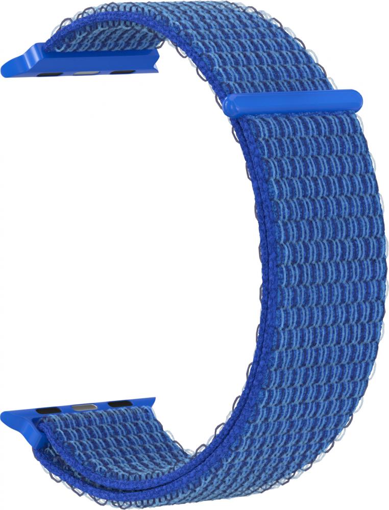 

Ремешок нейлоновый GSMIN Woven Nylon для Apple Watch 38/40mm (Синий)