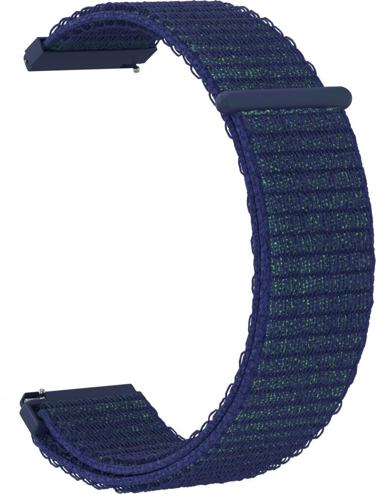 

Ремешок нейлоновый GSMIN Woven Nylon 20 для Ticwatch 2/E (Темно-синий)