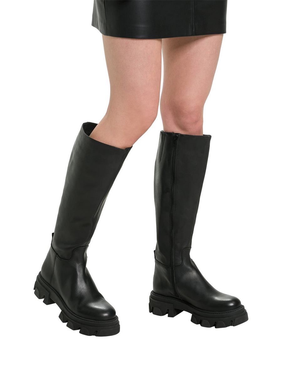

Сапоги женские STEVE MADDEN 001415023 черные 38 EU, Черный, 001415023