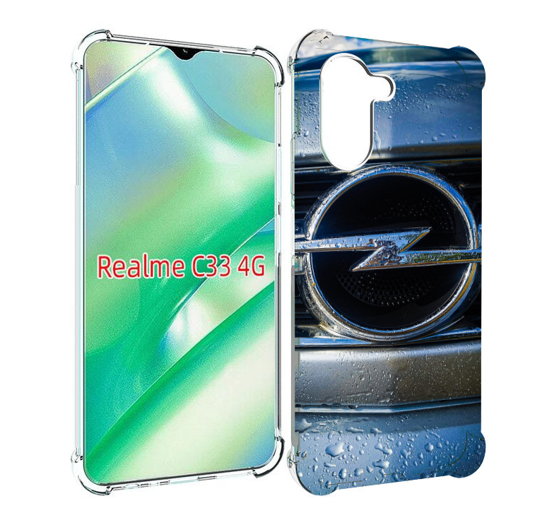 

Чехол MyPads opel 3 мужской для Realme C33 4G, Прозрачный, Tocco