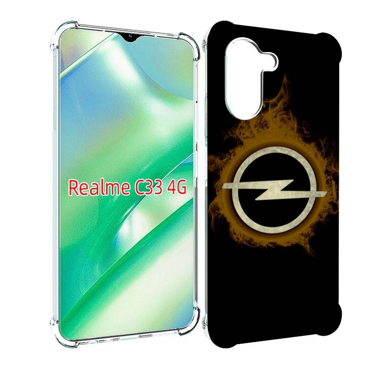

Чехол MyPads opel-1 мужской для Realme C33 4G, Прозрачный, Tocco