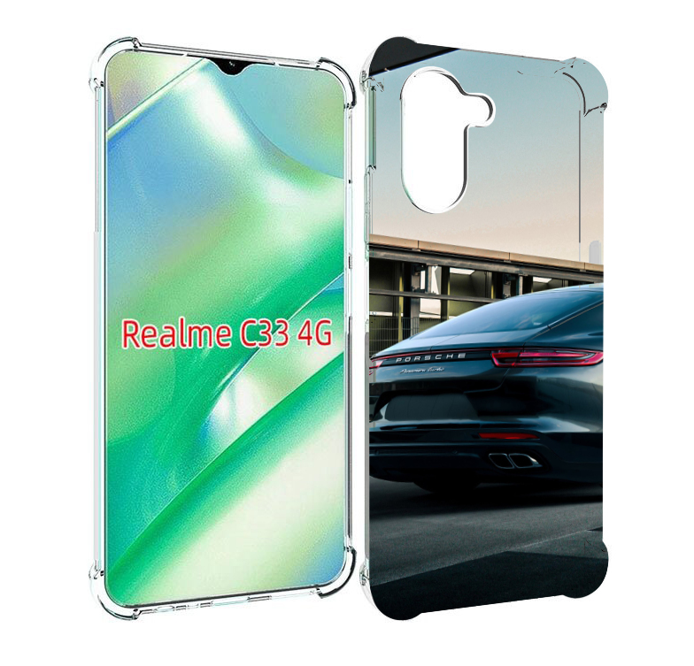 

Чехол MyPads porsche 4 для Realme C33 4G, Прозрачный, Tocco