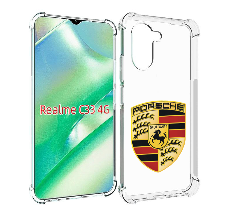 

Чехол MyPads porsche-5 мужской для Realme C33 4G, Прозрачный, Tocco