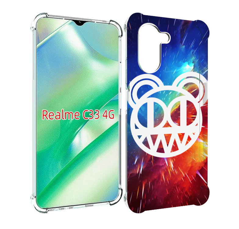 

Чехол MyPads radiohead cosmos для Realme C33 4G, Прозрачный, Tocco