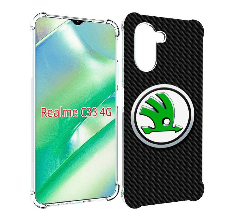 

Чехол MyPads skoda 2 для Realme C33 4G, Прозрачный, Tocco