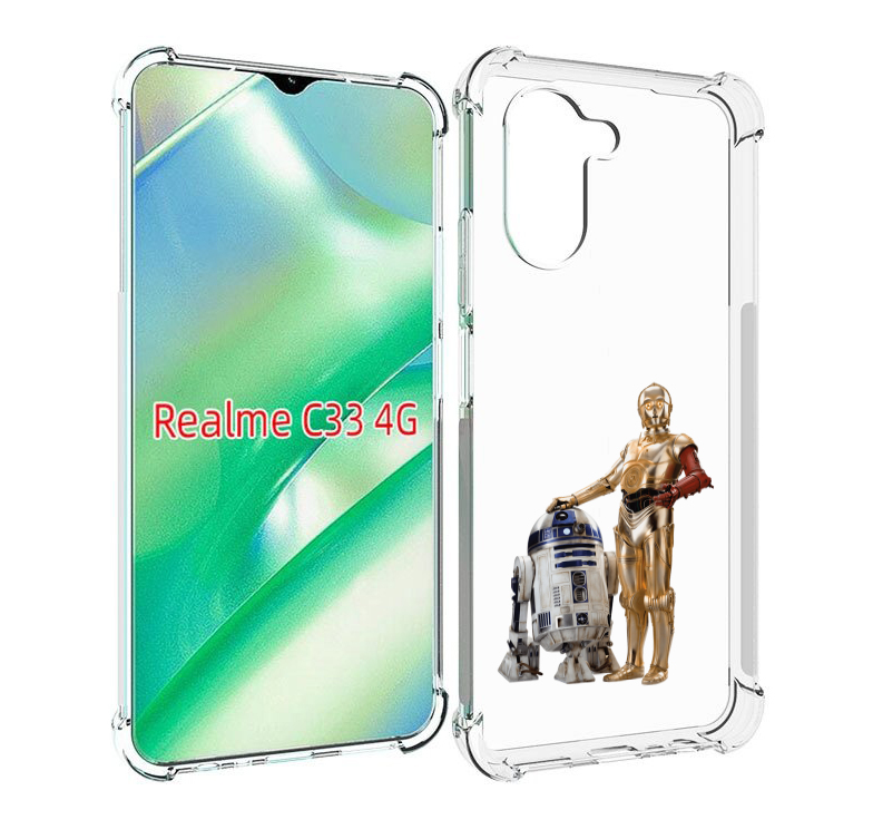 

Чехол MyPads starwars-звездные-воины для Realme C33 4G, Прозрачный, Tocco