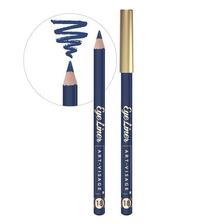 Карандаш для глаз ART-VISAGE Eye Liner 1,3 гр тон 18 карандаш для губ art visage lip liner оттенок 32