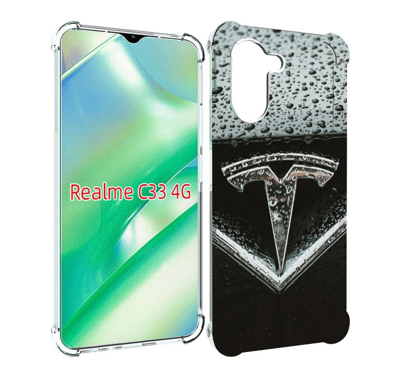 

Чехол MyPads tesla 1 для Realme C33 4G, Прозрачный, Tocco