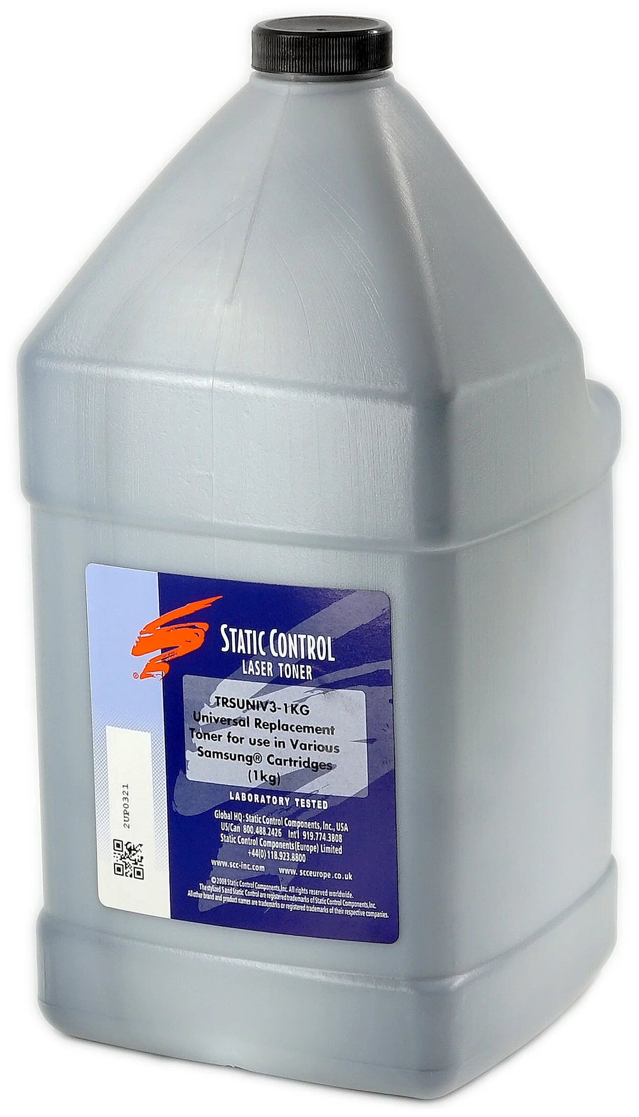 Тонер для лазерного принтера Static Control (TRSUNIV3-1KG) черный, совместимый