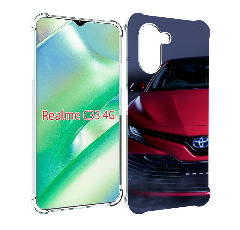

Чехол MyPads toyota 1 для Realme C33 4G, Прозрачный, Tocco