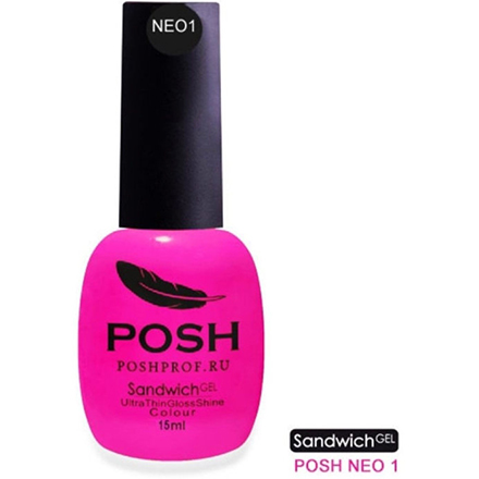 

Гель-лак POSH Sendvich Neon №01