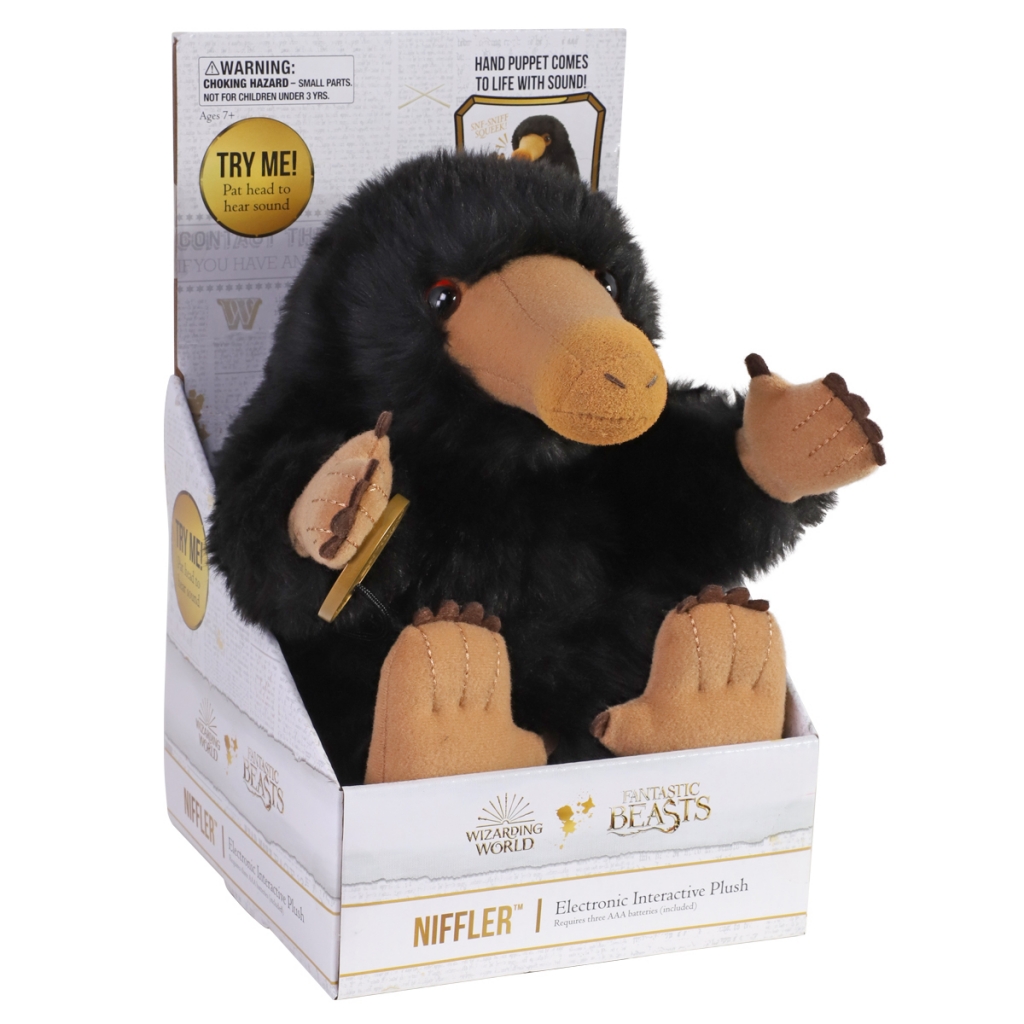 Мягкая игрушка Noble Collection Фантастические твари Нюхлер мягкая игрушка the noble collection uk ltd baby niffler plush gray ребенок нюхлер