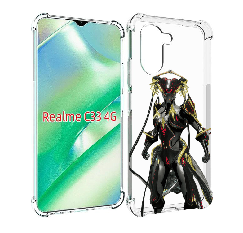 

Чехол MyPads warframe для Realme C33 4G, Прозрачный, Tocco