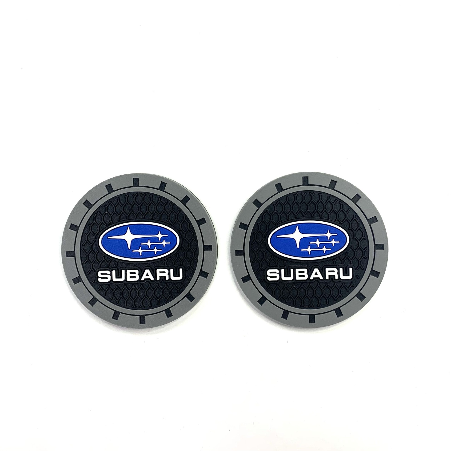 

Коврики в подстаканники для автомобиля Subaru, серый, Коврики в салон автомобиля