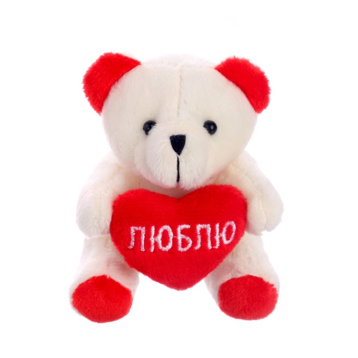 

Мягкая игрушка «Самая нежная», цвета МИКС (6 шт), Белый