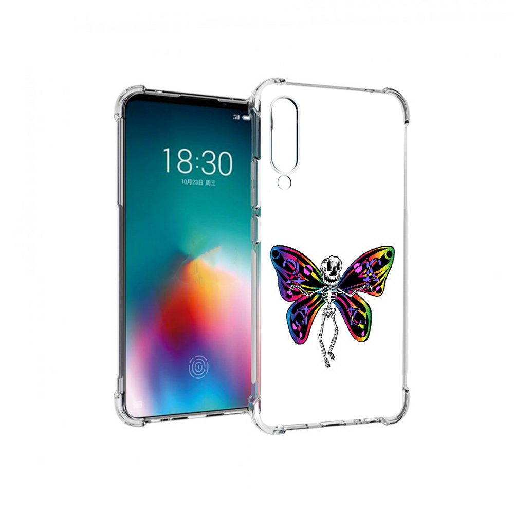

Чехол MyPads Tocco для Meizu 16T эффект бабочки (PT144619.90.701), Прозрачный, Tocco