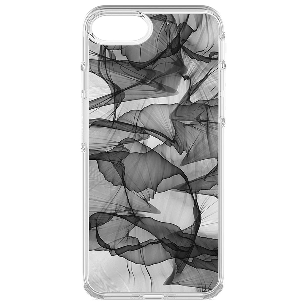 

Чехол-накладка Krutoff Clear Case Абстракт 14 для iPhone 7/8/SE, Прозрачный
