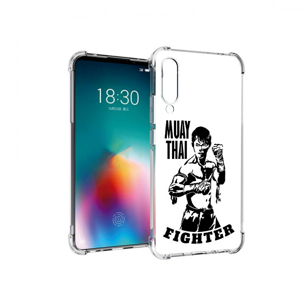 

Чехол MyPads Tocco для Meizu 16T Единоборства муайтай (PT144619.90.76), Прозрачный, Tocco