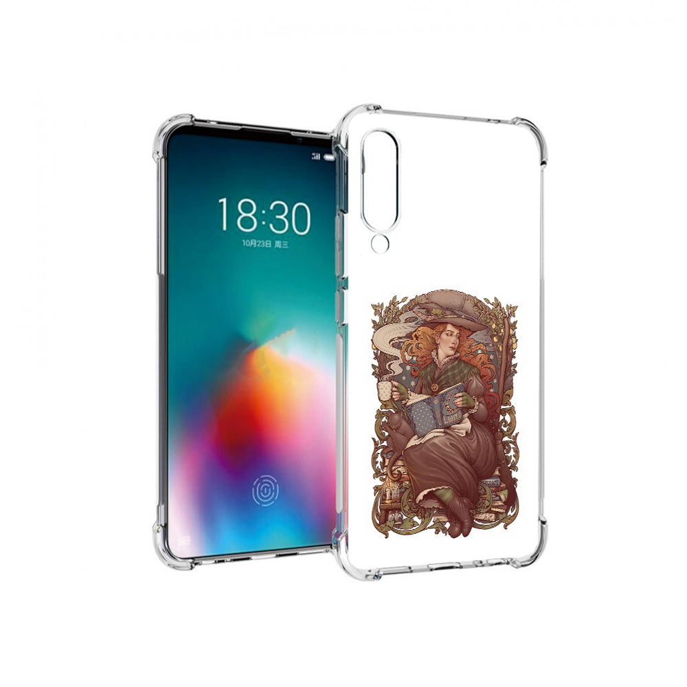 

Чехол MyPads Tocco для Meizu 16T Женские_126 (PT144619.90.81), Прозрачный, Tocco