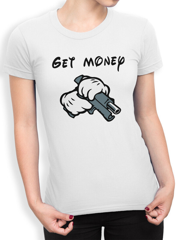 

Футболка женская Dream Shirts Микки Женская 10010311 белая XS, Микки Женская 10010311