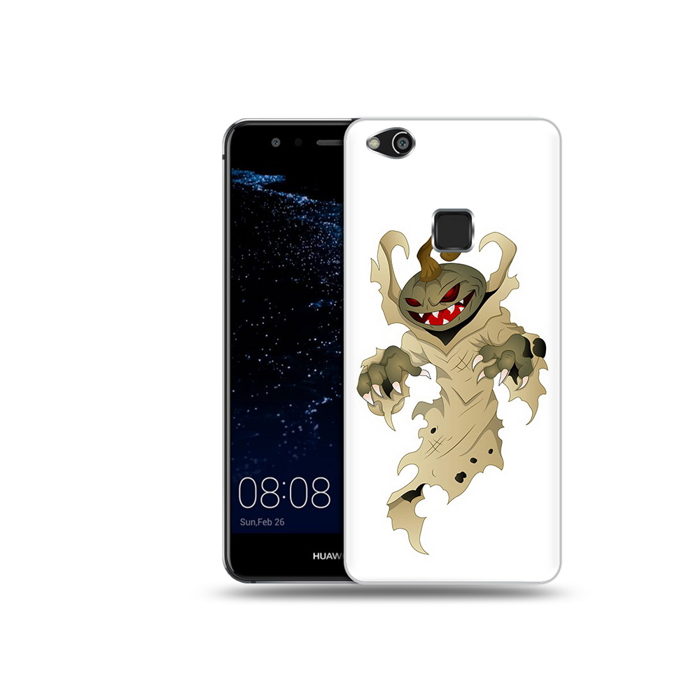 

Чехол MyPads Tocco для Huawei P10 Lite призрак хэллоуина (PT62135.59.555), Прозрачный, Tocco