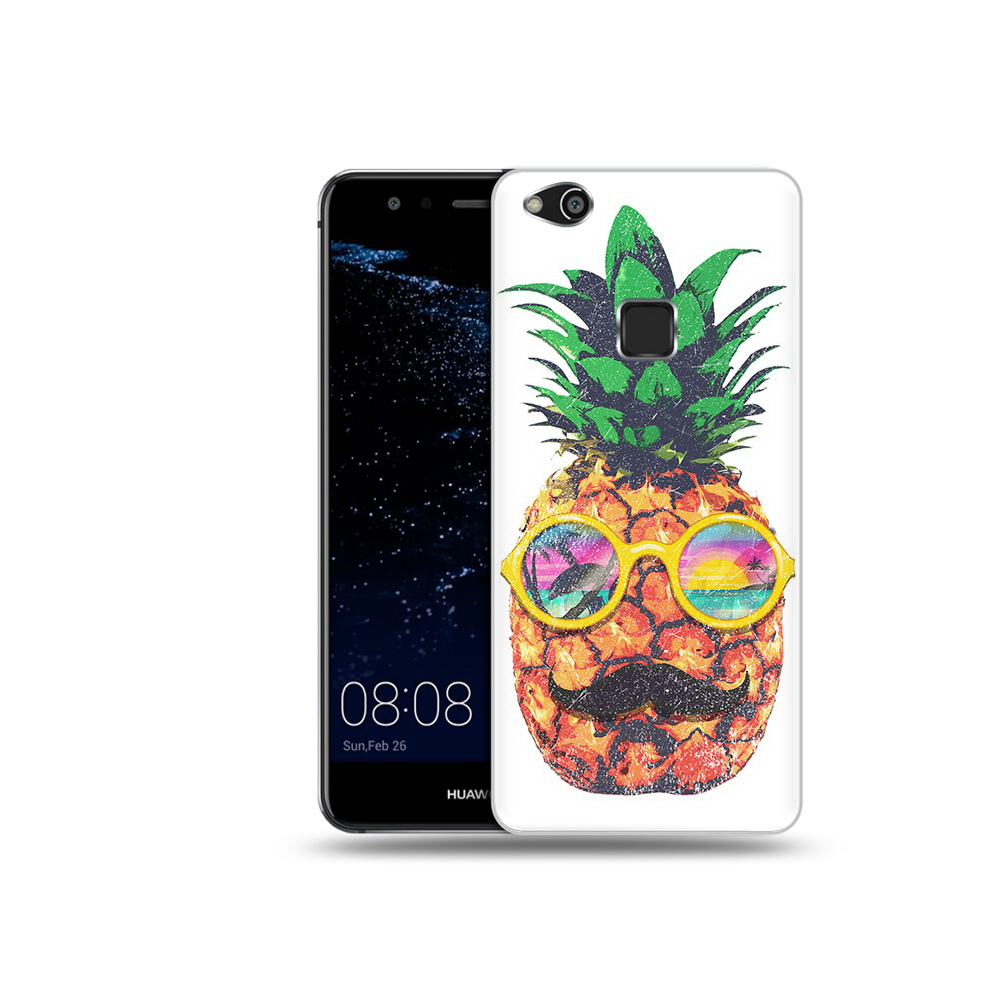 Чехол MyPads Tocco для Huawei P10 Lite прикольный ананас с лицом (PT62135.59.556)