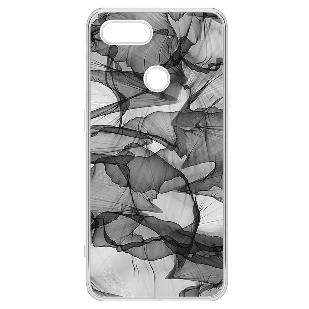 

Чехол-накладка Krutoff Clear Case Абстракт 14 для OPPO A12/A11k/A7/A5s, Прозрачный