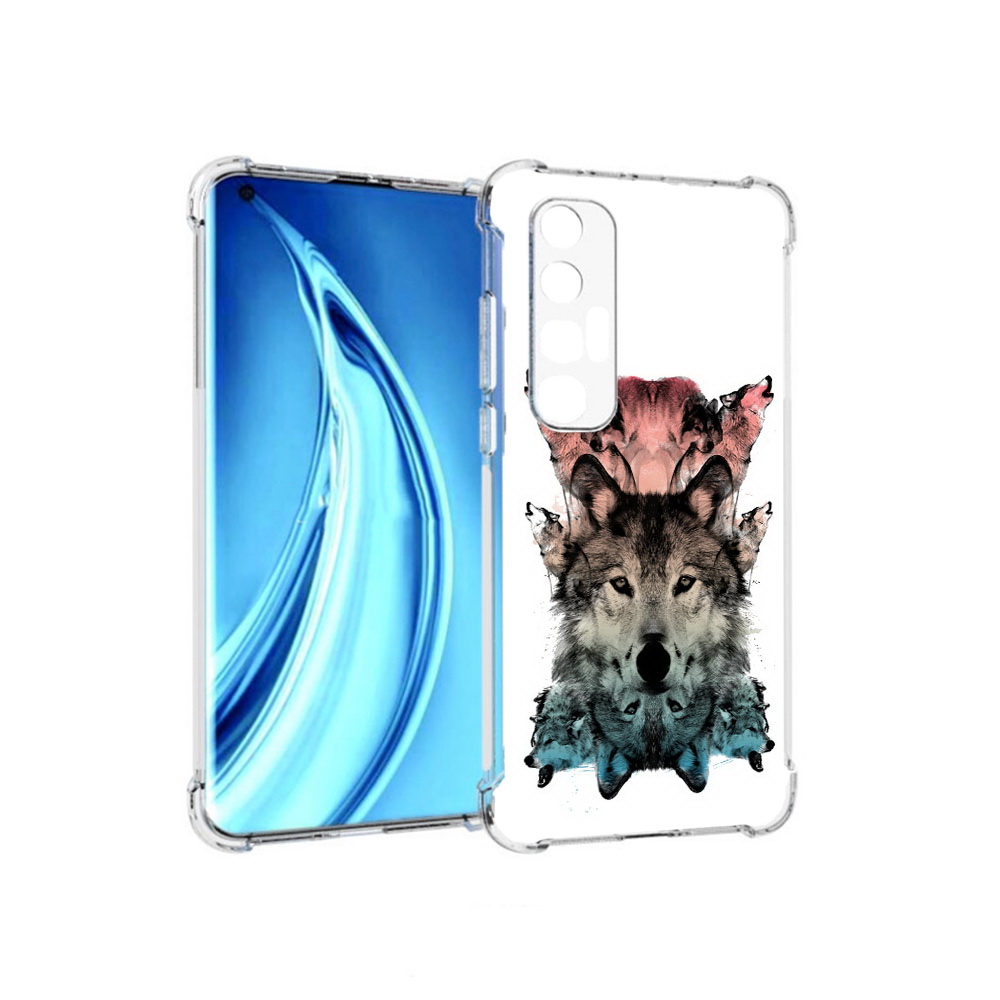 

Чехол MyPads Tocco для Xiaomi Mi 10S стая (PT226949.296.624), Прозрачный, Tocco