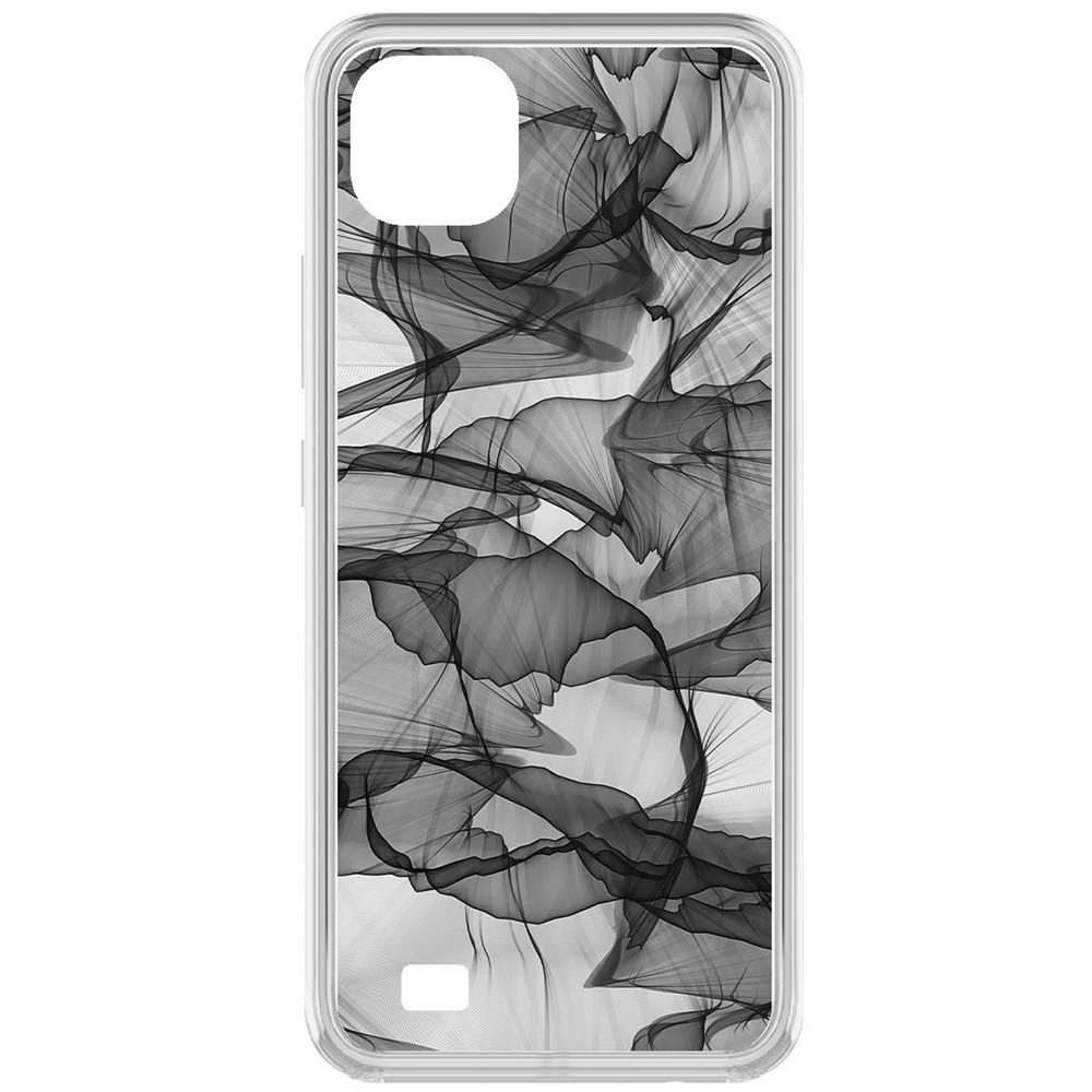 

Чехол-накладка Krutoff Clear Case Абстракт 14 для Realme C11 (2021), Прозрачный