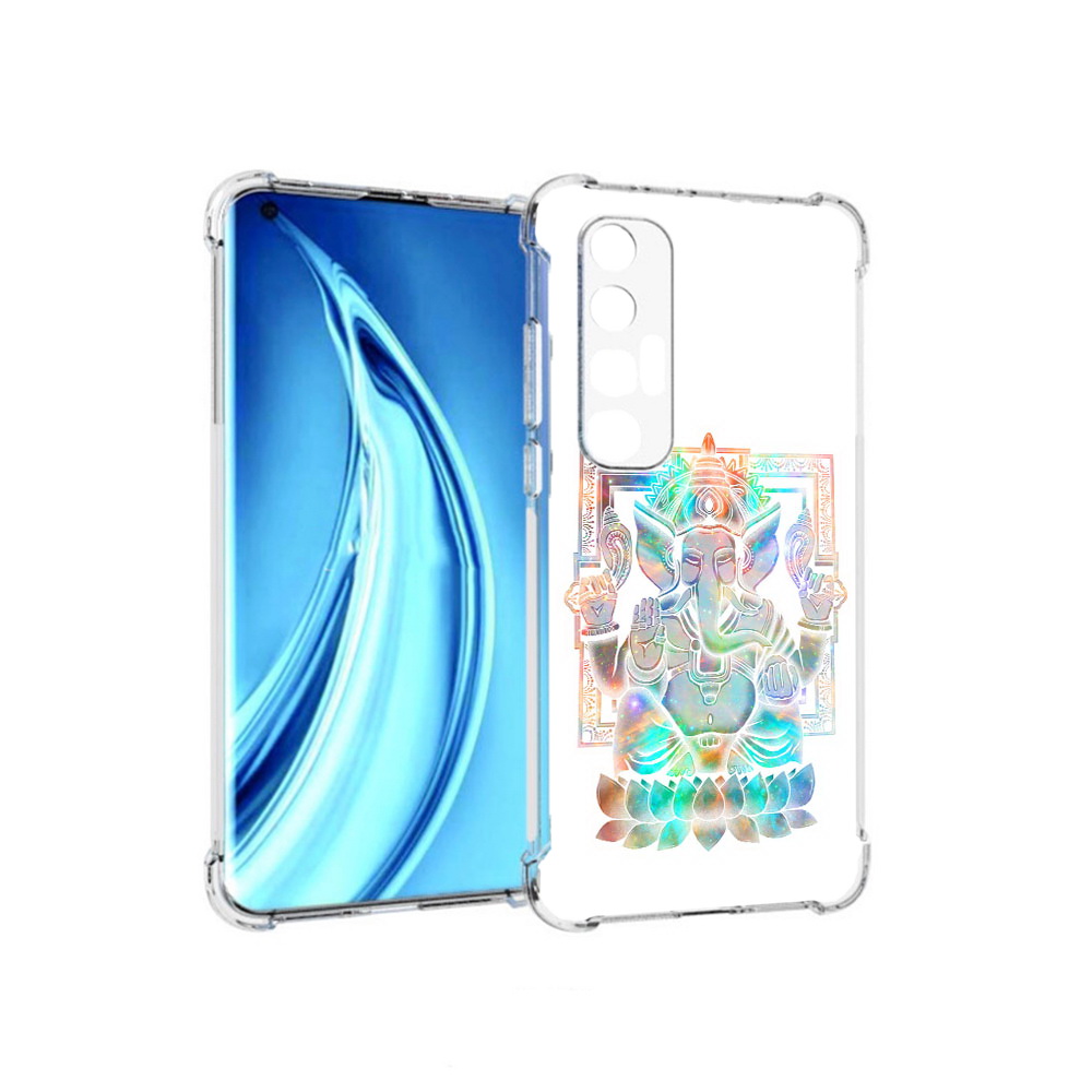 

Чехол MyPads Tocco для Xiaomi Mi 10S умный слон (PT226949.296.654), Прозрачный, Tocco