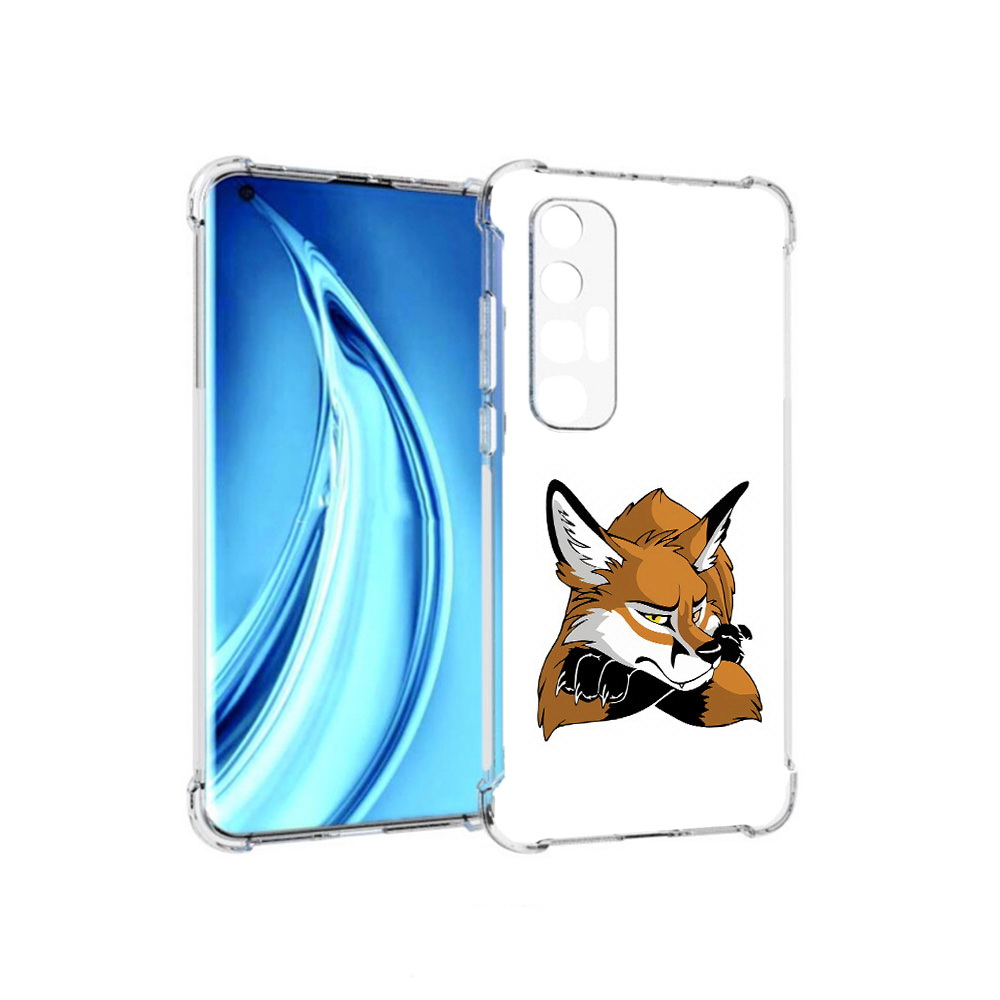 

Чехол MyPads Tocco для Xiaomi Mi 10S фокс (PT226949.296.660), Прозрачный, Tocco